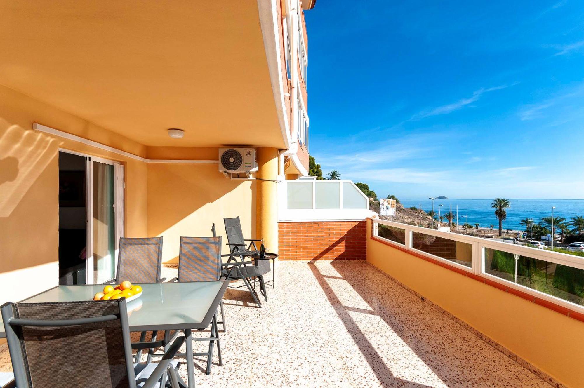 Primera Linea, Gran Terraza, Maravillosas Vistas, Alto Standing Villajoyosa Exterior photo